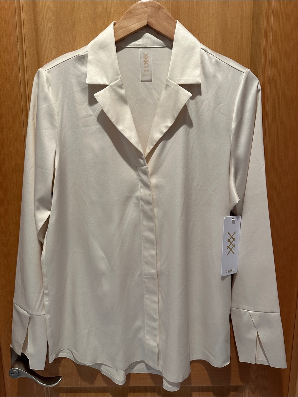 RHONE Cream The Party Blouse